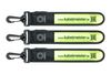 kabelmeister LED-Leuchtband Blinkl. Reflekt. gelb 3er Set