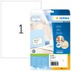 HERMA Etiketten Premium A4 weiß 210x297   mm Papier  25 St.