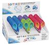 WEDO Soft-Kid Kinderschere spitz geschliff. falbig sortiert
