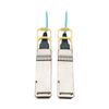Tripp Lite N28H-10M-AQ InfiniBand en Glasvezelkabel QSFP28 OFNP Aqua-kleur