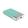 RealPower PB-4000 Fashion Lithium-Polymeer (LiPo) 4000 mAh Blauw, Zilver