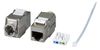 EFB Keystone Cat6A/RJ45/10GE Slim, Metall, Werkzeugfrei