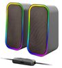 Speedlink Gaming Lautsprecher TOKEN RGB, Stereo, schwarz retail