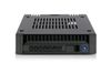 IcyDock 1x2.5" SATA/SAS in 1x3.5" bay mobile rack screwless
