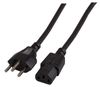 EFB Elektronik EK537.2V3 electriciteitssnoer Zwart 2 m T12 C13 stekker