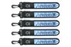kabelmeister LED-Leuchtband Blinkl. Reflekt. blau 5er Set