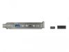 DELOCK USB 3.1 Slotblech mit 1x USB-C und 1x USB-A Port