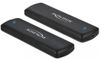 DELOCK Externes Gehäuse für M.2 NVMe PCIe SSD mit USB-Type C