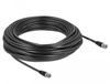 DELOCK Kabel BNC Stecker zu BNC Stecker 25 m