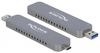 DeLOCK 42616 behuizing voor opslagstations SDD-behuizing Zilver M.2