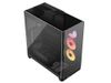Corsair 4500X LX-R RGB Tempered Glass Mid-Tower, Black Midi Tower Zwart