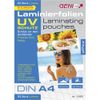 GENIE Laminiertaschen 25 A4  Folien mit UV Schutz 125 Mic.