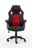 Raptor Gaming RG-GS-40 Gaming leunstoel Gecapitonneerde zitting Zwart, Rood