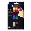 Staedtler FIMO 8043 C Boetseerklei 300 g Zwart, Blauw, Champagne, Groen, Grijs, Magenta, Oranje, Rood, Terracotta, Violet, Wit, Geel 12 stuk(s)