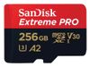 SanDisk Extreme PRO 256 GB MicroSDXC UHS-I Klasse 10