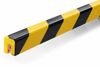DURABLE Kantenschutzprofil E8   gelb/schwarz selbstkl 1m