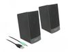 DELOCK Stereo 2.0 PC Lautsprecher 3,5mm Klinkenstecker USB
