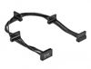DeLOCK 60395 SATA-kabel 0,4 m SATA 15-pin 4 x SATA 15-pins Zwart