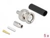 DeLOCK 90013 coaxconnector BNC 5 stuk(s) 50 Ohm