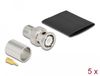 DeLOCK 90024 coaxconnector BNC 5 stuk(s) 50 Ohm