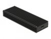 DeLOCK 42004 behuizing voor opslagstations SDD-behuizing Zwart M.2