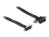 DELOCK Riser Karte PCI Express x1 St. zu 1 Slot Kab.60 cm