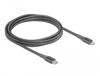 DeLOCK 86632 Lightning-kabel 2 m Grijs