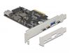 DeLOCK 90060 interfacekaart/-adapter Intern USB 3.2 Gen 2 (3.1 Gen 2)