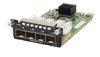 HPE Aruba Networking 3810M/2930M 4-port 100M/1G/10G SFP+ MACsec Module network switch module