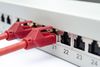 DIGITUS Patchpanel 1HE 24-Port Cat6a geschirmt lichtgrau