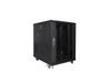 Lanberg FF01-6815-12B rack 15U Vrijstaande rek Zwart