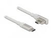DeLOCK 86703 USB-kabel 1,2 m HDMI Type A (Standaard) USB Type-C Grijs