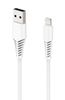 2GO 797288 Lightning-kabel 1 m Wit