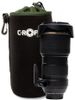 C-Rope CRP-LNB-XL-BLK-2 cameralenshulzen & -hoezen Zwart, Groen Fleece, Neopreen Buidelzak