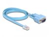 DeLOCK 63353 video kabel adapter 1 m RJ-45 D-Sub (DB-9) Blauw
