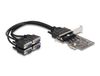 DELOCK PCI Express Karte zu 4 x Seriell RS-232