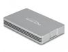 DELOCK USB4 40 Gbps Gehäuse für 1xM.2 NVMe SSD-werkzeugfrei