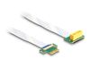 DELOCK Riser Karte PCI Express x1 St. zu 1 Slot FPC Kab.15cm