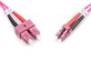 DIGITUS LWL Patchkabel LC -> SC 3.00m  Multimode Duplex OM4