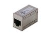 Digitus AT-AG 8/8 C6S tussenstuk voor kabels RJ45 Nikkel