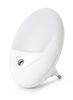 Entac Nachtlicht 0.5W Oval WW White Dämmerungssensor