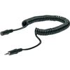 Schwaiger Kopfhörerverlängerung 3,5mm Klinke 3m Spiral Scw.