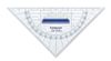 STAEDTLER Geodreieck 16cm P.styrol m.Griff tr