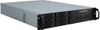 Inter-Tech IPC 2U-2406 Rack Zwart, Zilver