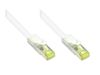 Alcasa 0.15m Cat7 RJ-45 netwerkkabel Wit 0,15 m S/FTP (S-STP)