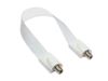 Alcasa SAT F 32cm coax-kabel 32 m Wit
