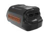 Black&Decker Akku-USB Ladeadapter, 18V, ohne Akku BDCU15AN