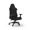 Corsair TC100 RELAXED Universele gamestoel Gecapitonneerde zitting Zwart