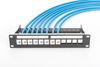 DIGITUS Patchpanel 1HE 12-Port   Modular              schw.