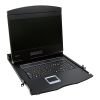 LogiLink LC902GE rack console 47 cm (18.5") 1366 x 768 Pixels Metaal Zwart 1U
